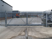 Gate C6 Commercial Palisade Cantilever Sliding Automated Gate Adwick, Doncaster